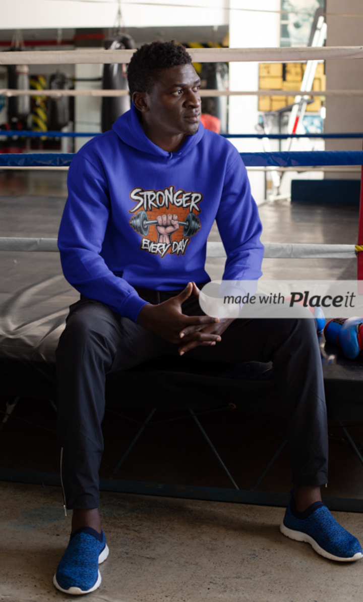 Stronger Every Day - Men's Hoodie