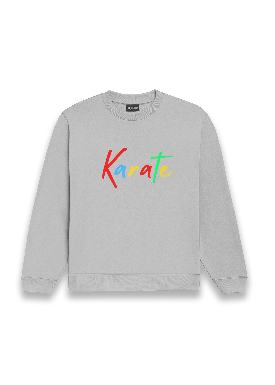 Karate Multicolor Script Sweatshirt