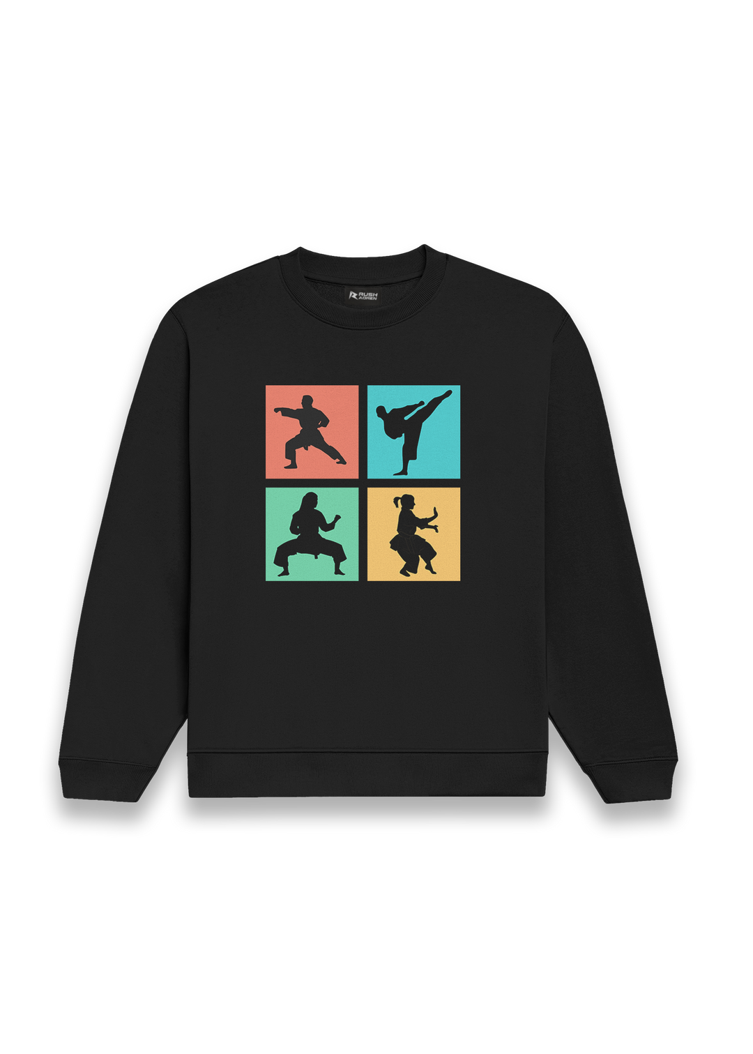 Pop Art Karate Moves Sweatshirt