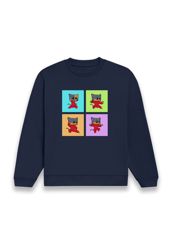 Combat Cat Classic Sweatshirt