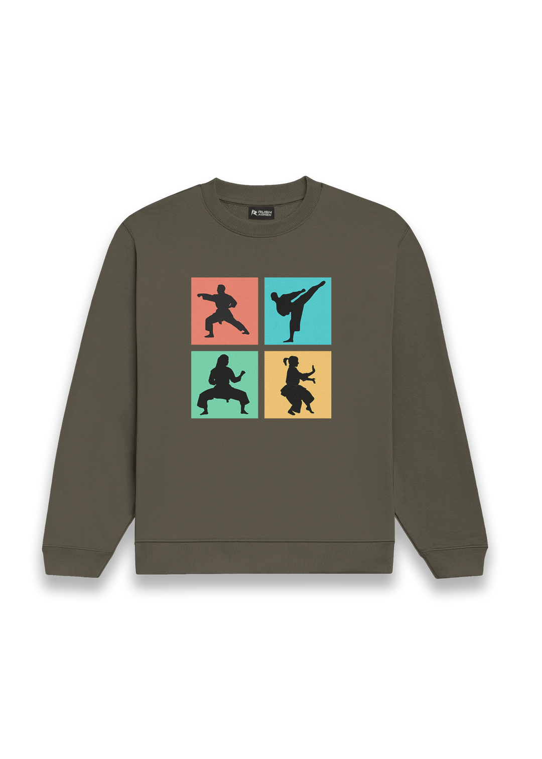 Pop Art Karate Moves Sweatshirt