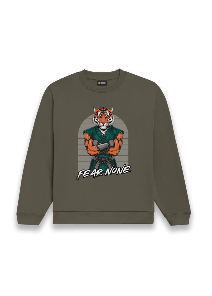 Tiger Warrior Fear None Sweatshirt