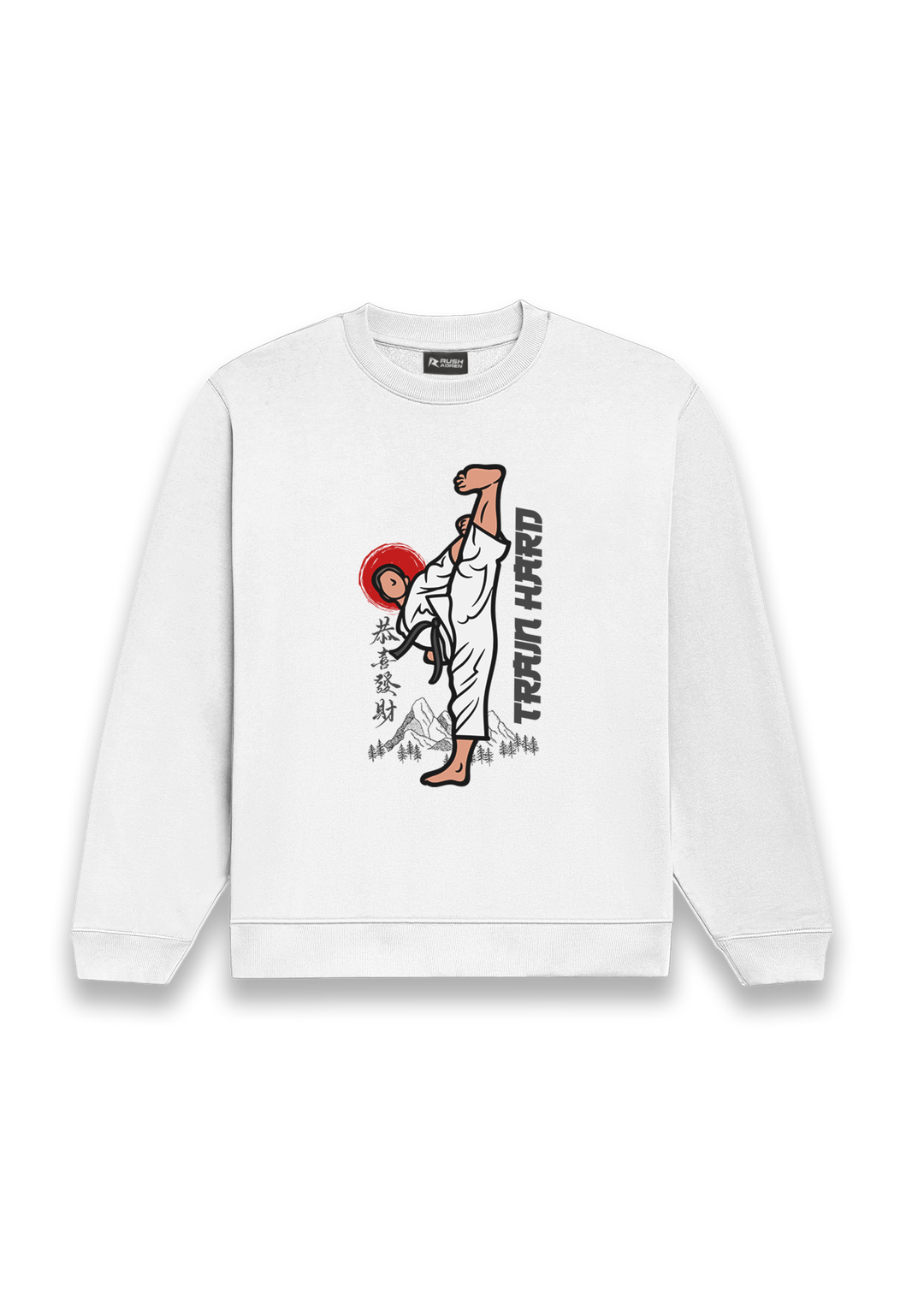 Train Hard Karate Sweatshirt