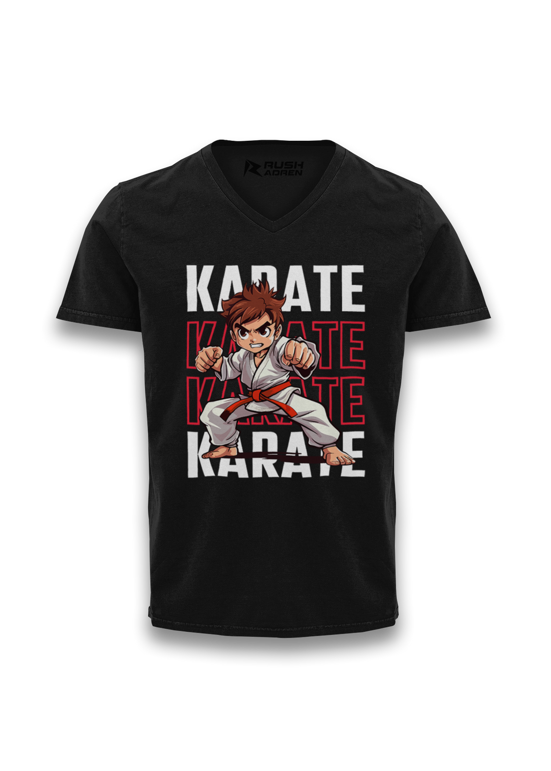 Karate Champ V-neck T-Shirt