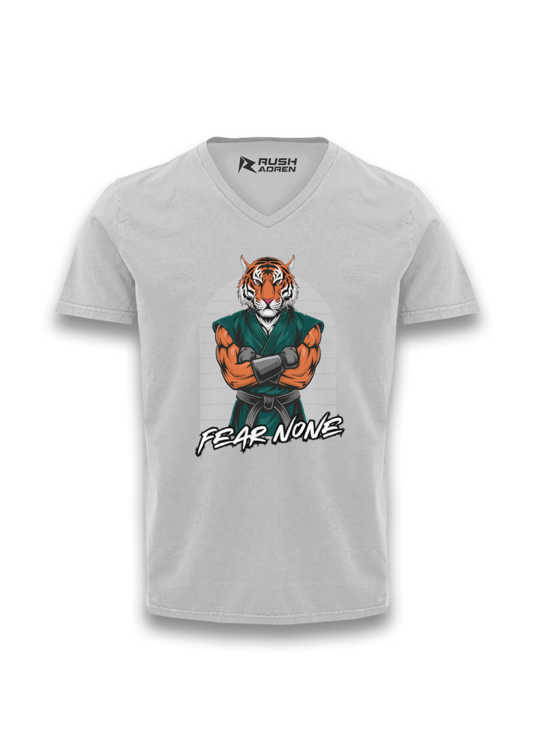 Tiger Warrior V-neck T-Shirt