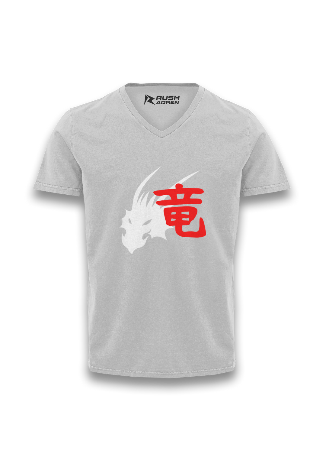 Dragon Spirit Kanji V-neck T-Shirt