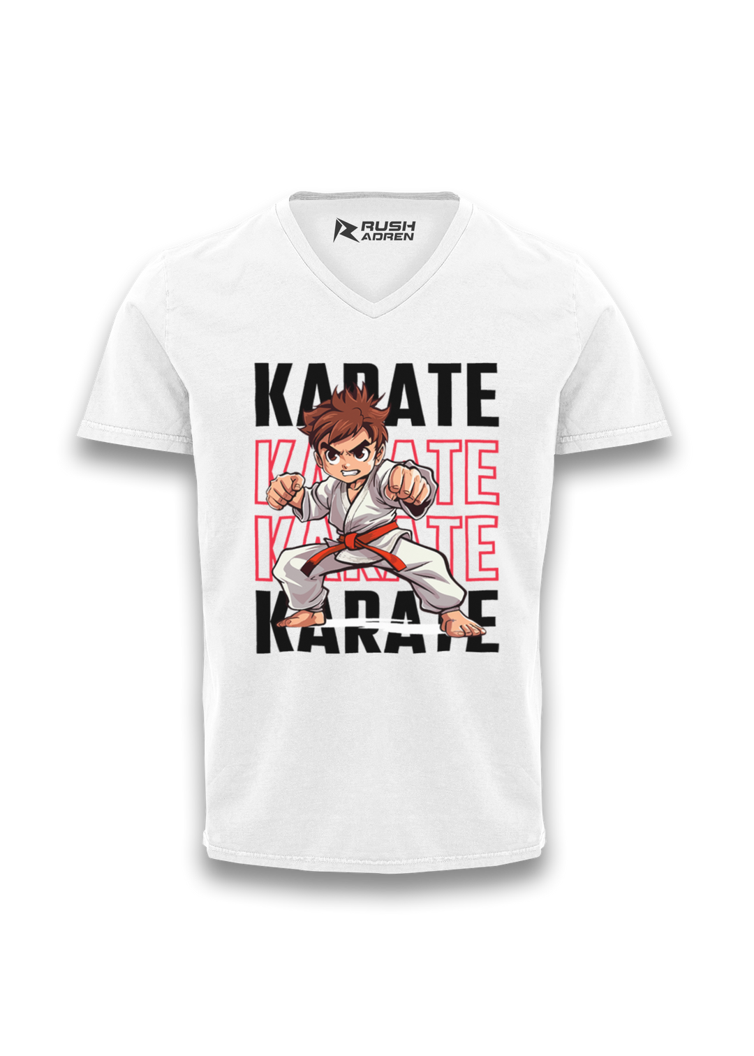 Karate Champ V-neck T-Shirt