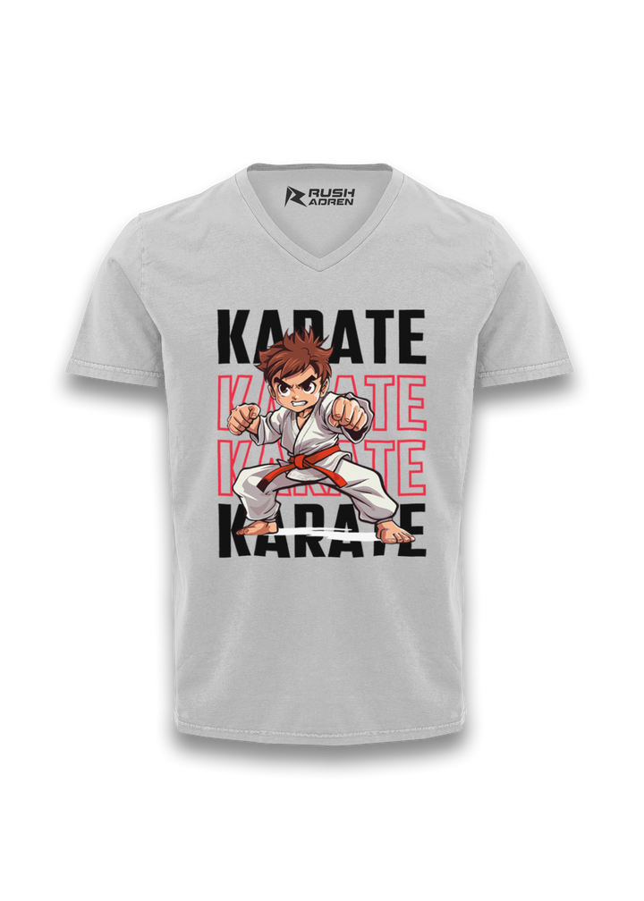 Karate Champ V-neck T-Shirt