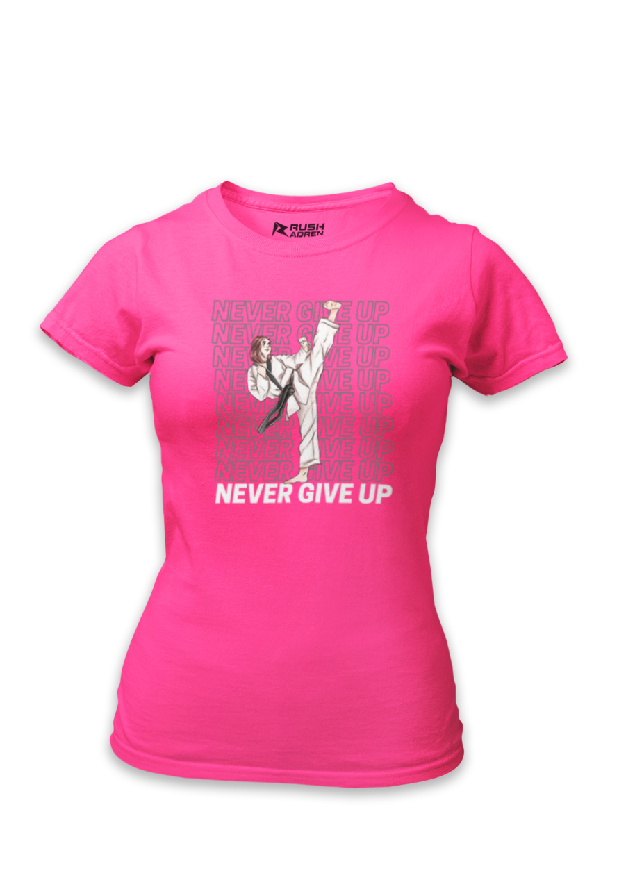 Karate Never Give Up Classic T-Shirt