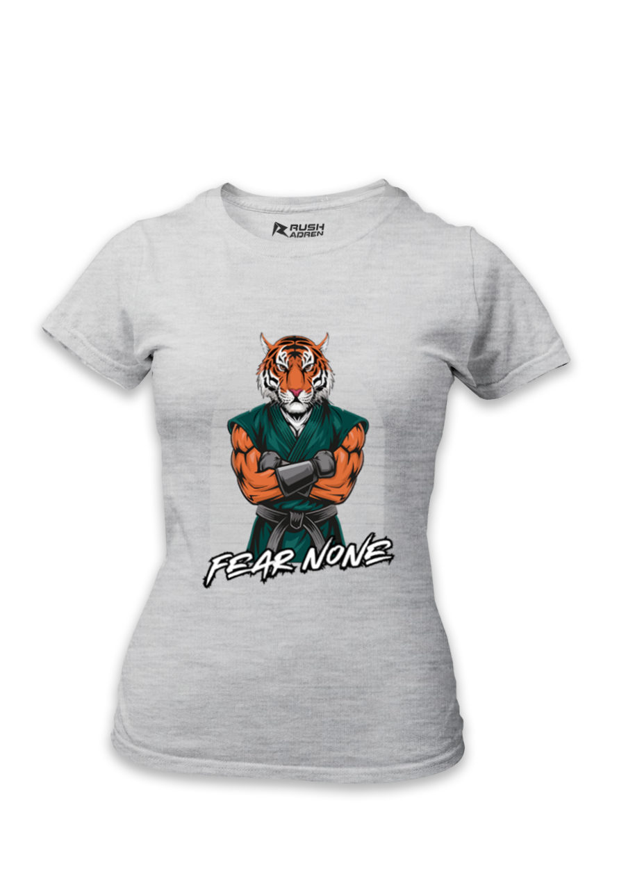 Tiger Warrior Fear None Classic T-Shirt