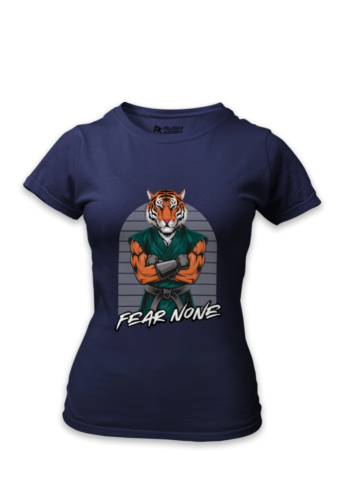 Tiger Warrior Fear None Classic T-Shirt