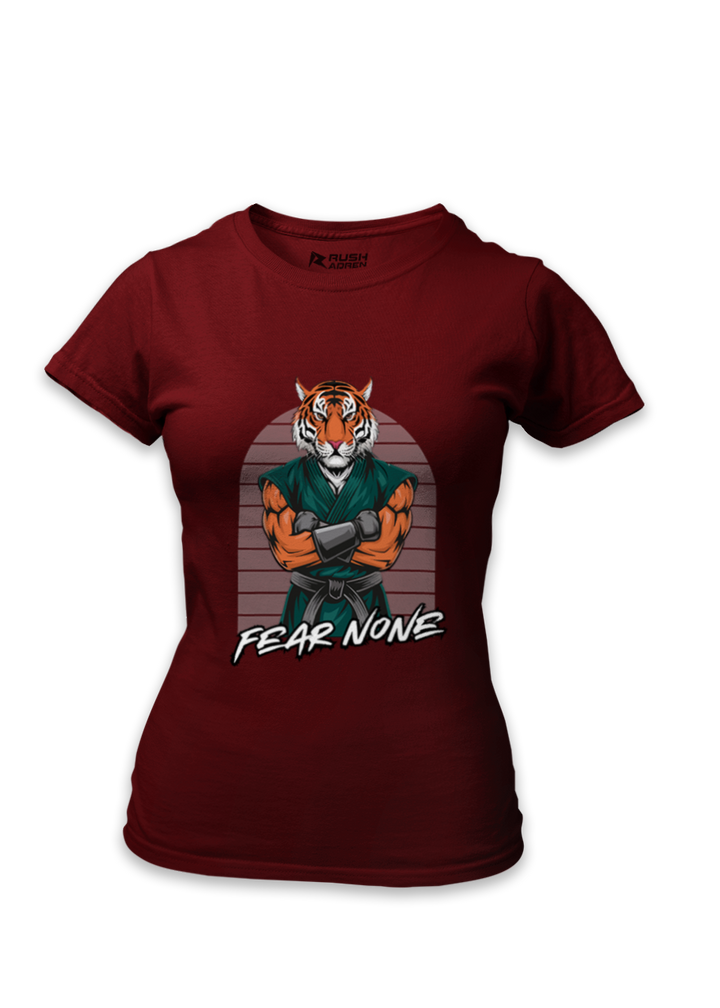 Tiger Warrior Fear None Classic T-Shirt