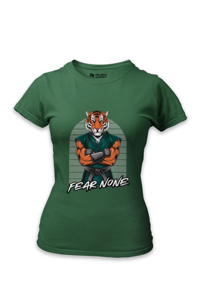 Tiger Warrior Fear None Classic T-Shirt