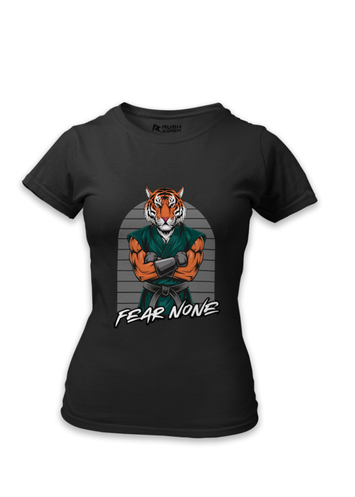 Tiger Warrior Fear None Classic T-Shirt