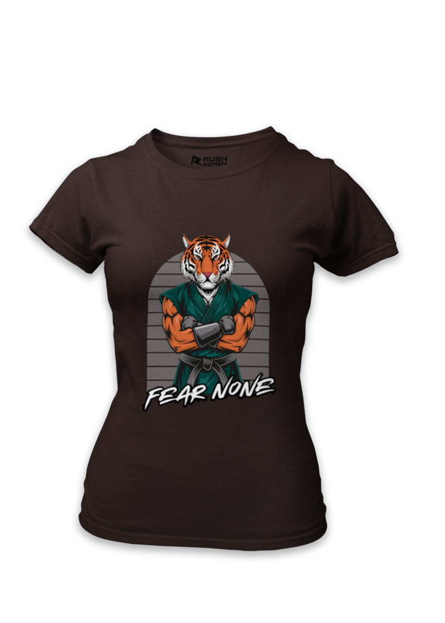 Tiger Warrior Fear None Classic T-Shirt