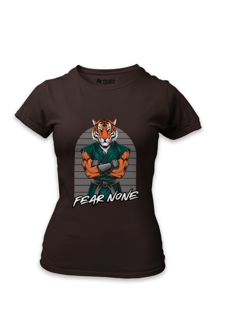 Tiger Warrior Fear None Classic T-Shirt