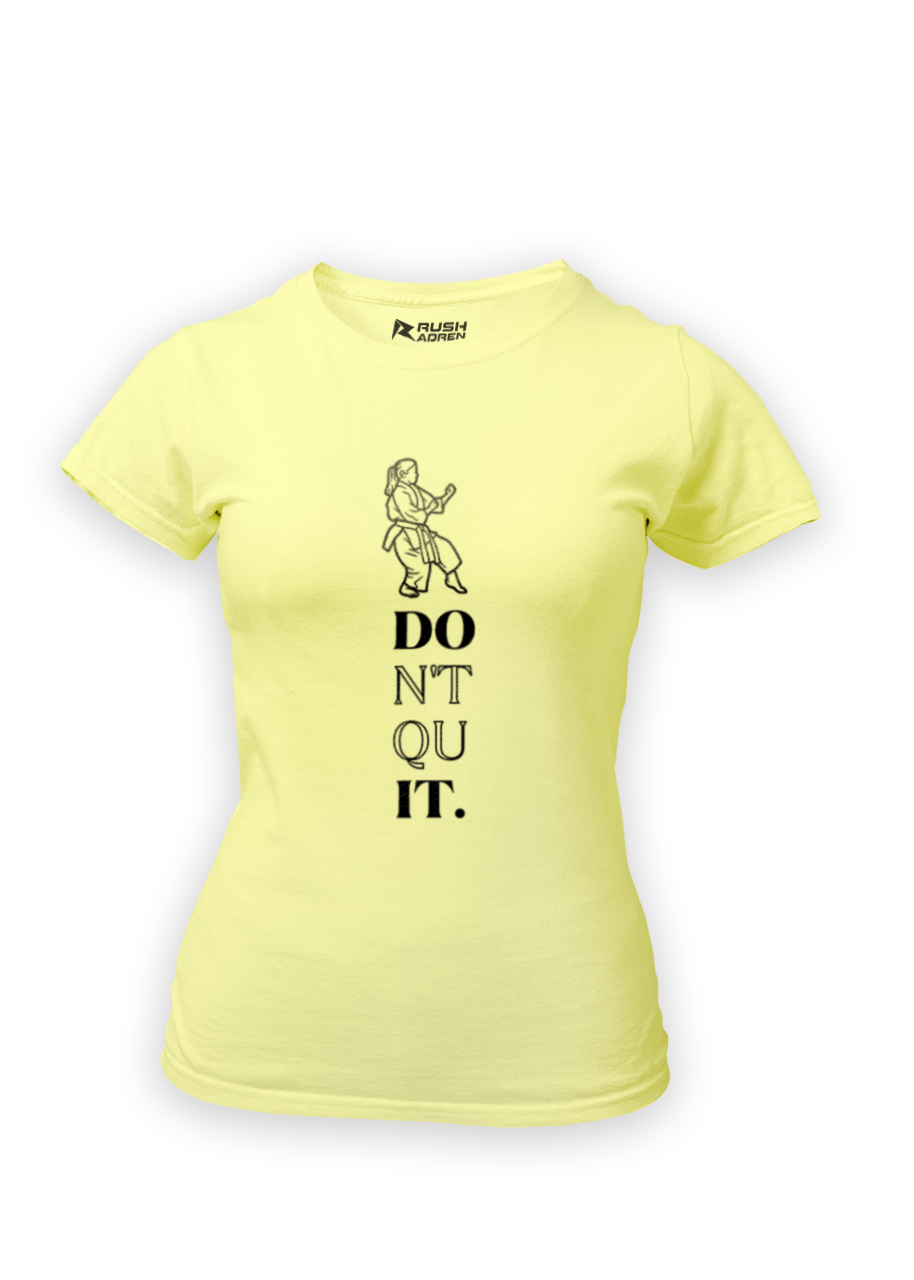 Karate Don't Quit Classic T-Shirt