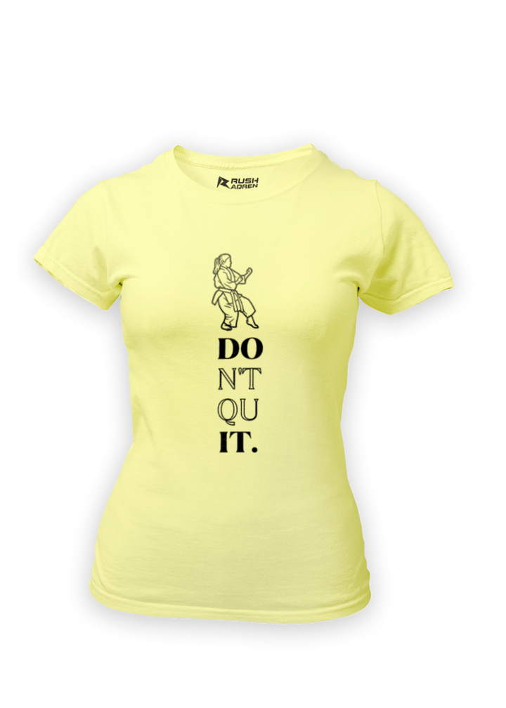 Karate Don't Quit Classic T-Shirt