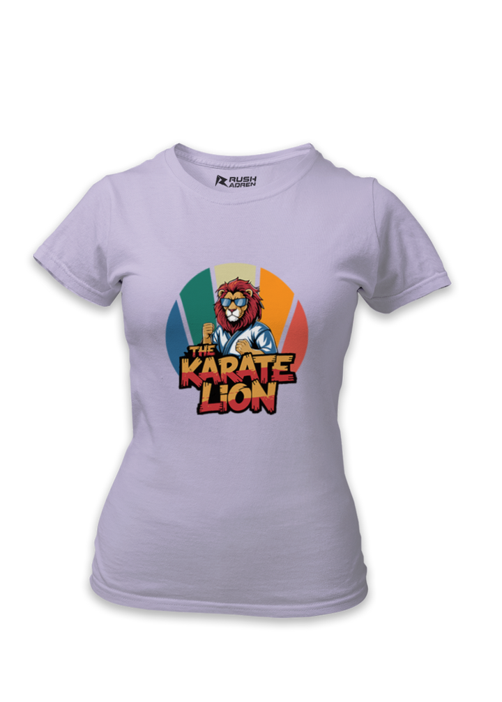 Lion Spirit Karate Graphic T-Shirt