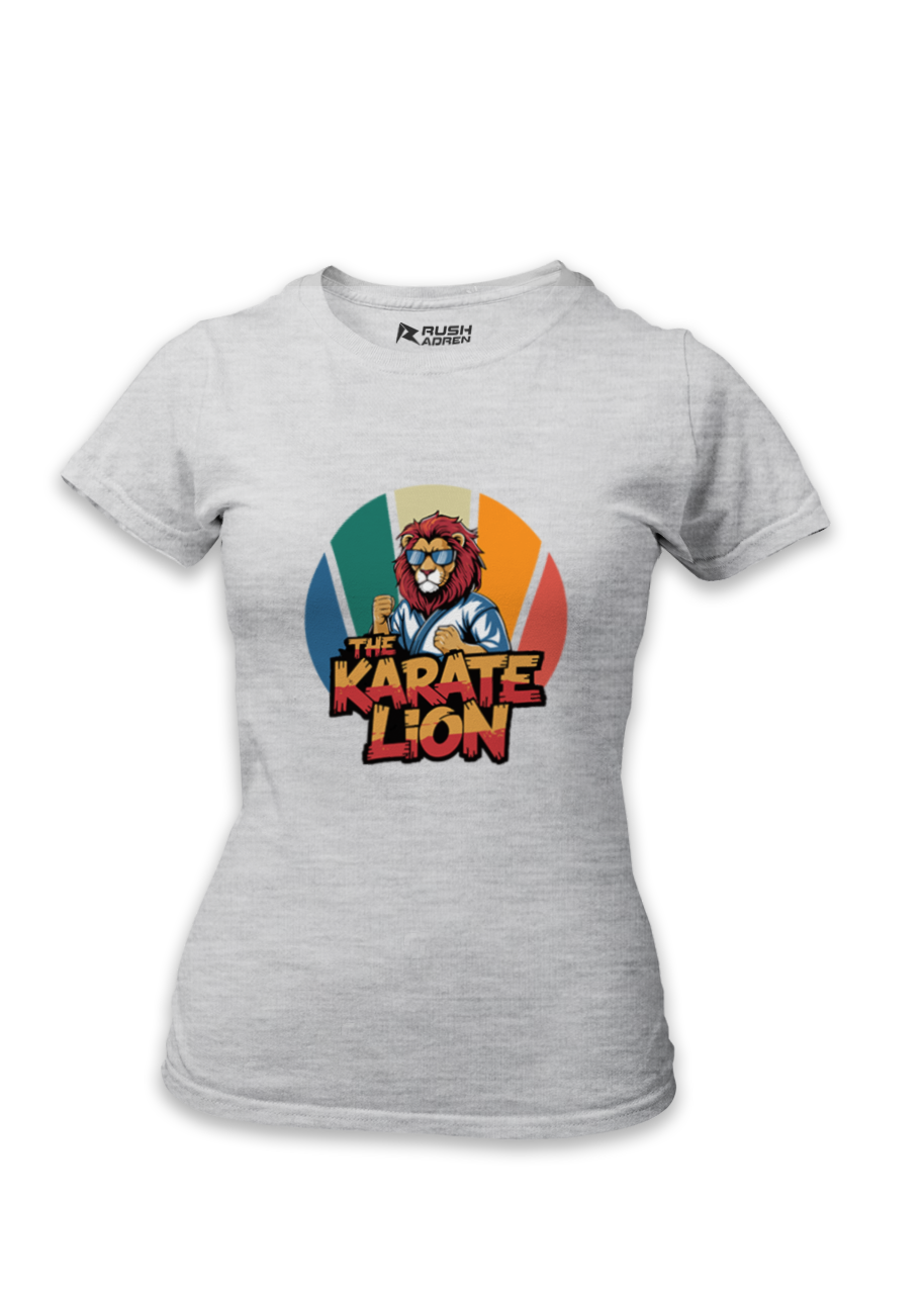 Lion Spirit Karate Graphic T-Shirt