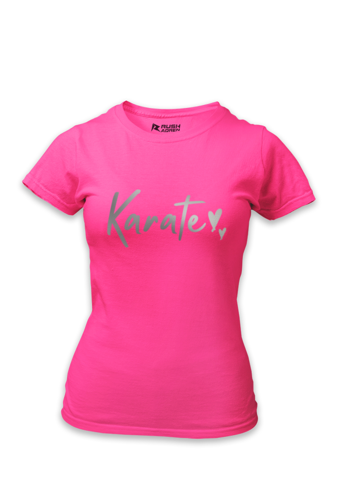 Karate Silver Script Classic T-Shirt