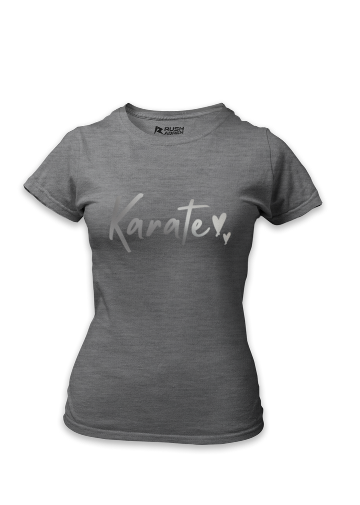 Karate Silver Script Classic T-Shirt