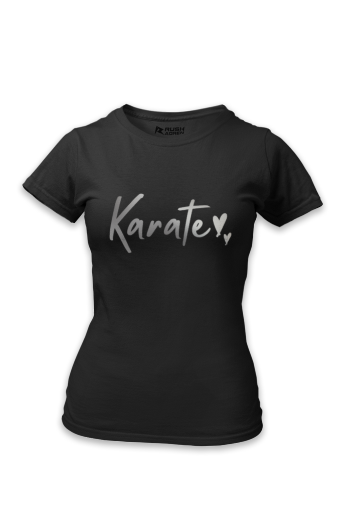 Karate Silver Script Classic T-Shirt