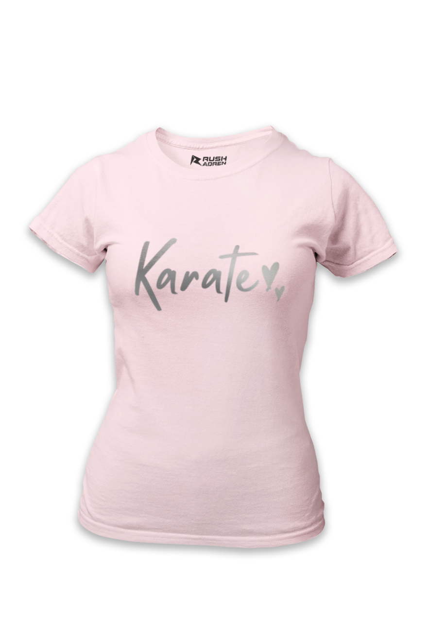 Karate Silver Script Classic T-Shirt