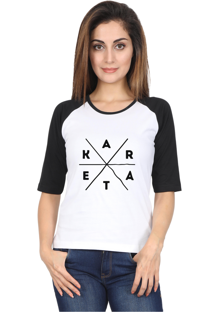 Classic Karate Cross Graphic T-Shirt