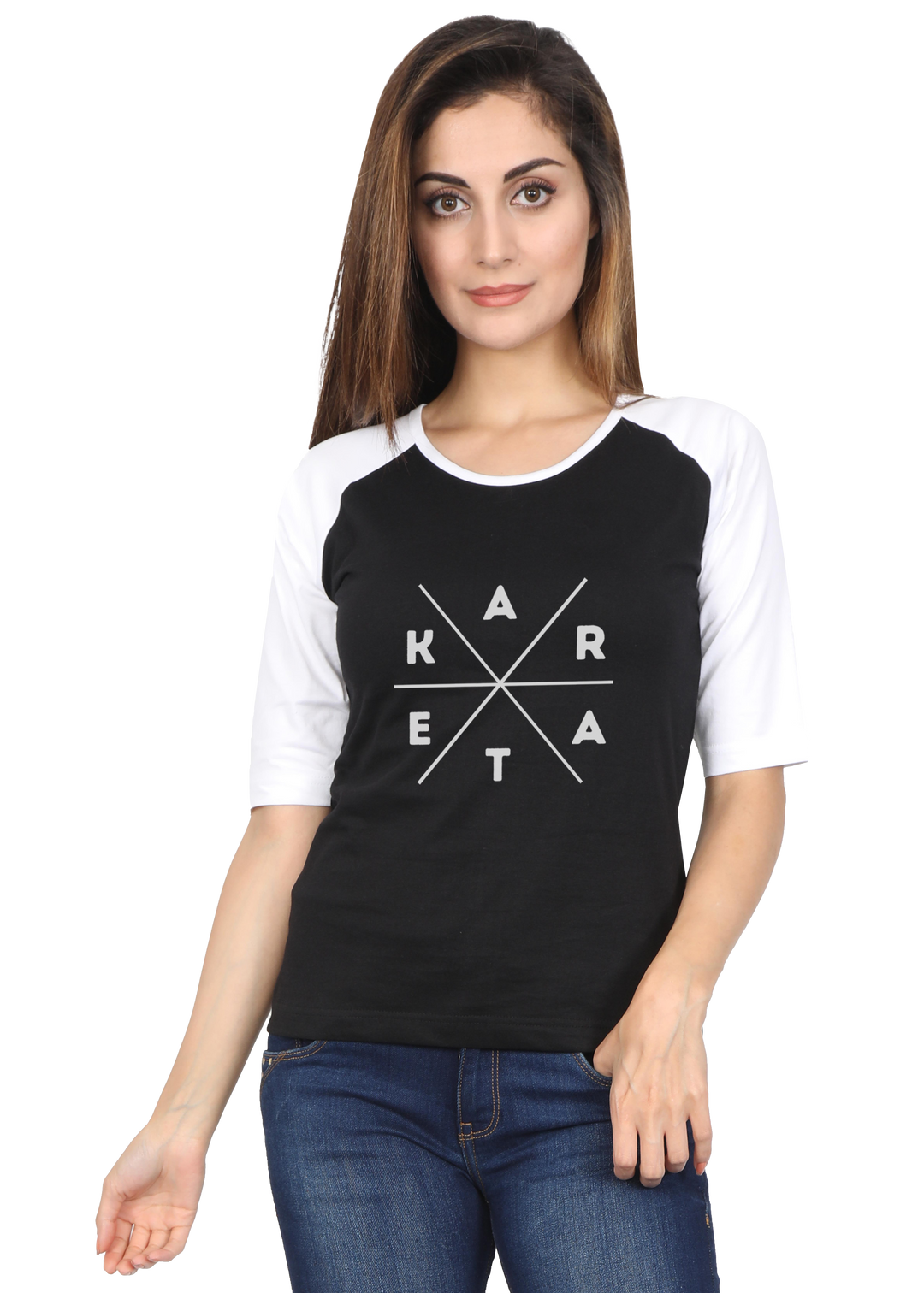 Classic Karate Cross Graphic T-Shirt