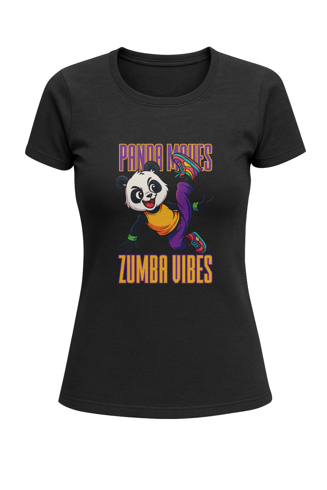 Panda Moves Zumba Vibes - Women's Classic T-Shirt