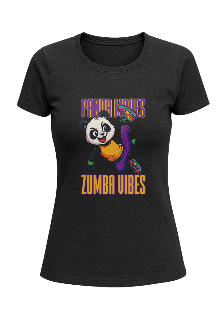 Panda Moves Zumba Vibes - Women's Classic T-Shirt