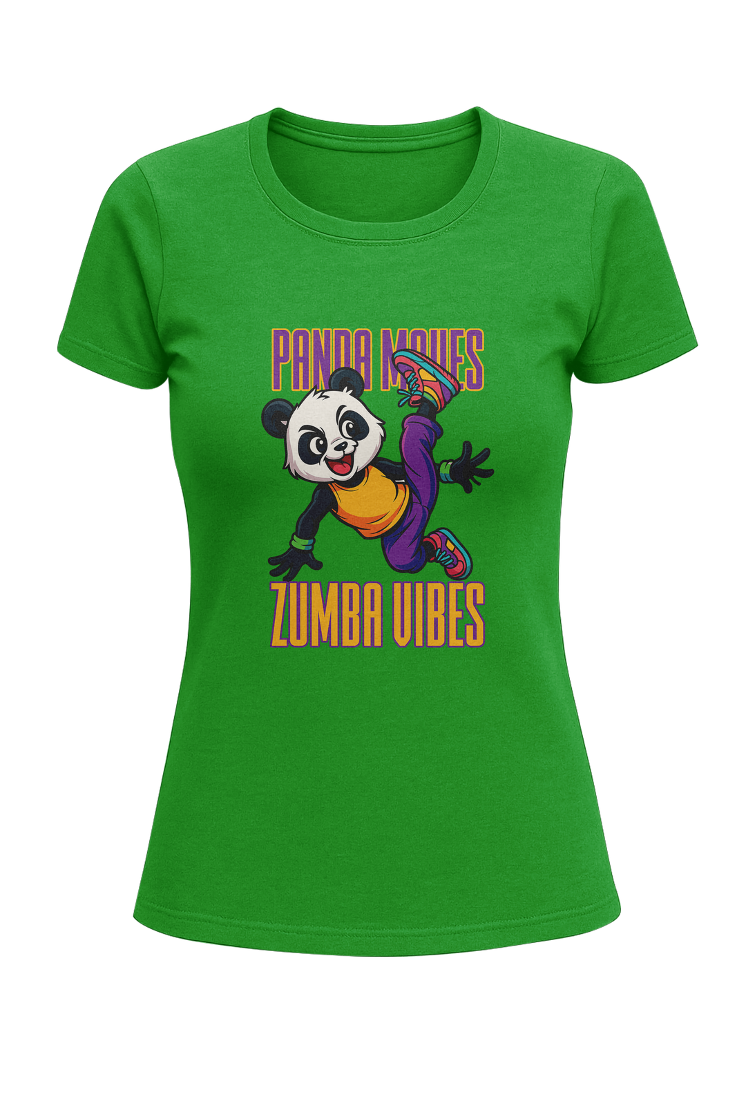 Panda Moves Zumba Vibes - Women's Classic T-Shirt