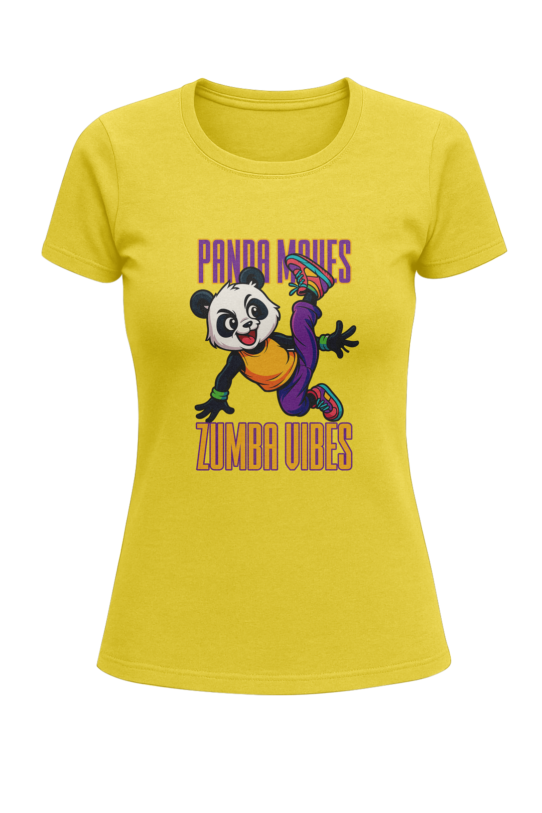 Panda Moves Zumba Vibes - Women's Classic T-Shirt