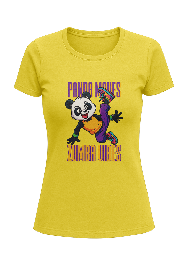 Panda Moves Zumba Vibes - Women's Classic T-Shirt