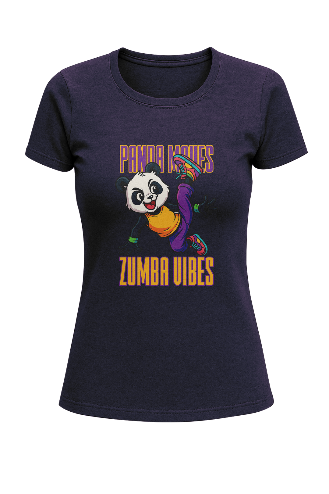 Panda Moves Zumba Vibes - Women's Classic T-Shirt