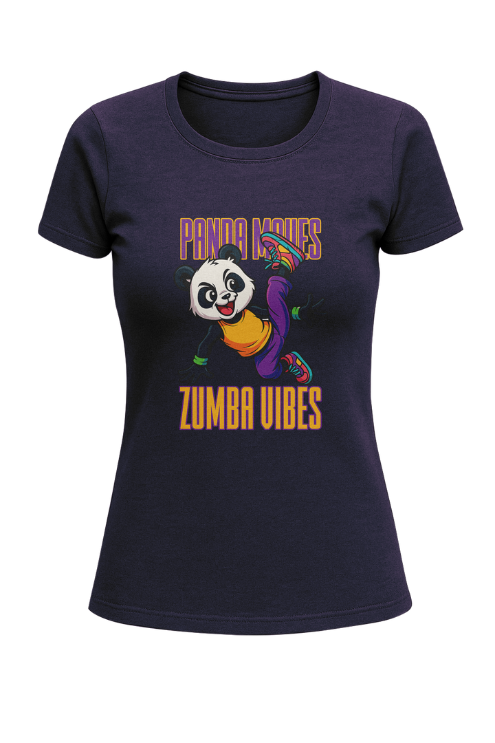 Panda Moves Zumba Vibes - Women's Classic T-Shirt