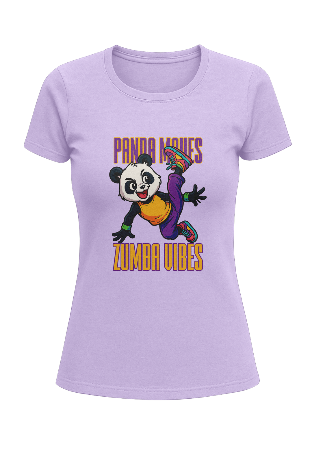 Panda Moves Zumba Vibes - Women's Classic T-Shirt