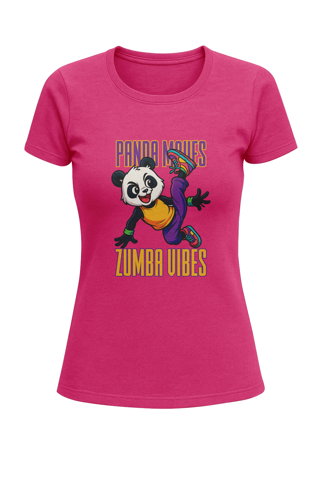 Panda Moves Zumba Vibes - Women's Classic T-Shirt
