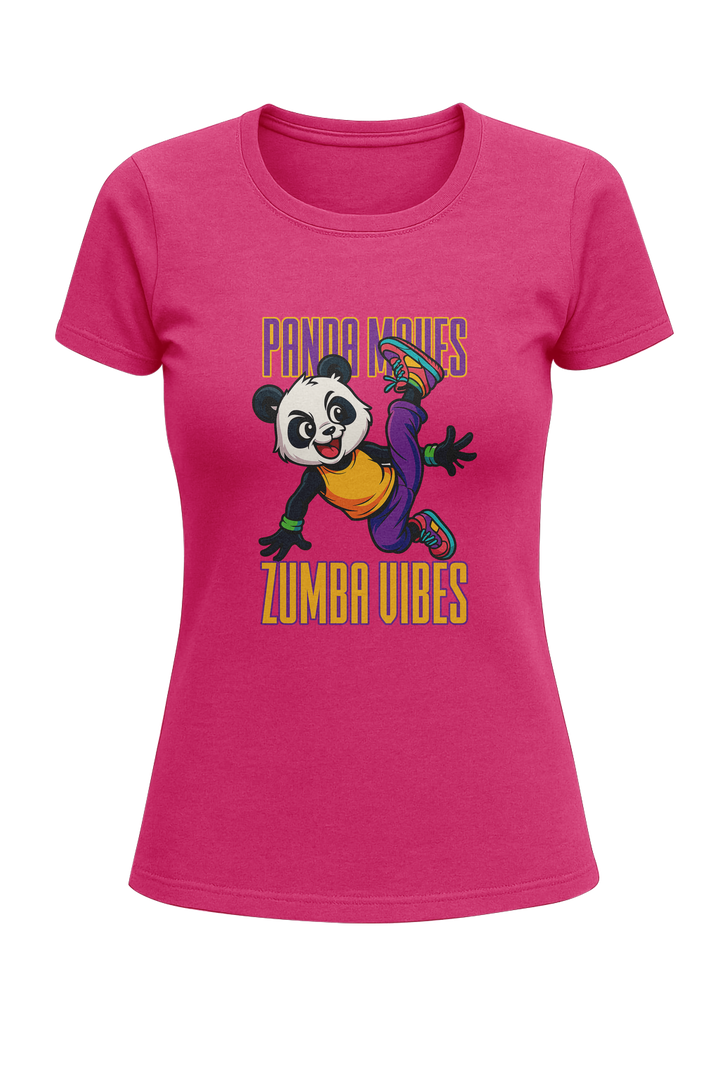 Panda Moves Zumba Vibes - Women's Classic T-Shirt