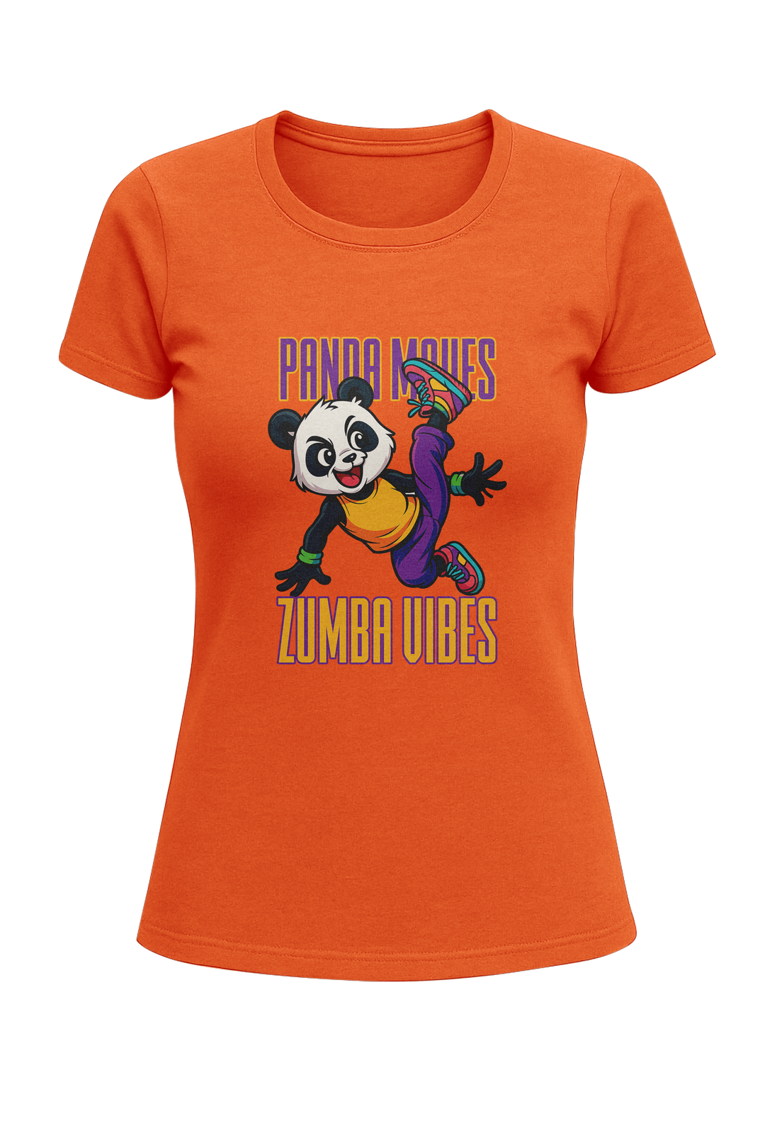 Panda Moves Zumba Vibes - Women's Classic T-Shirt