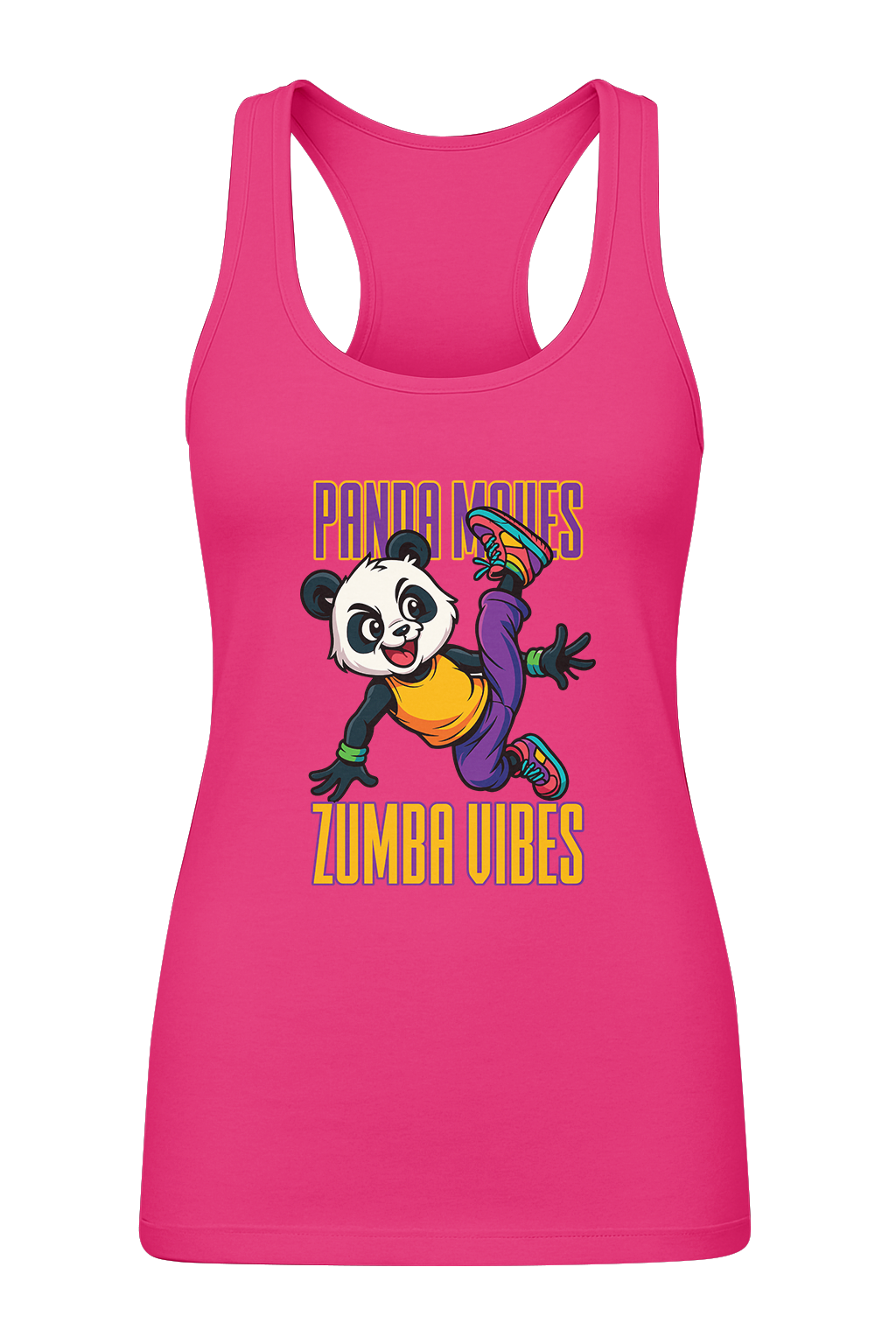 Panda Moves Zumba Vibes - Women's Tank Top