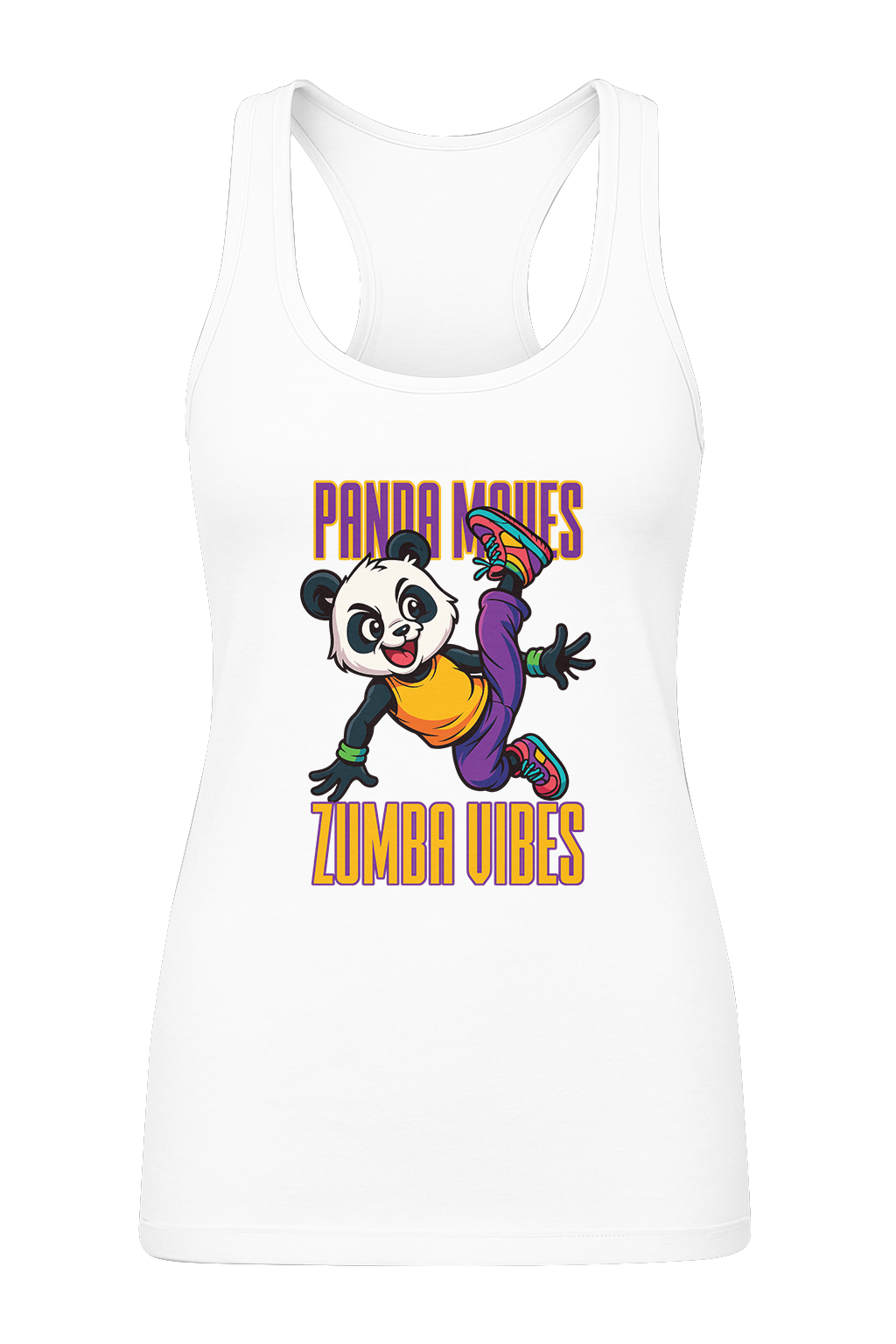 Panda Moves Zumba Vibes - Women's Tank Top