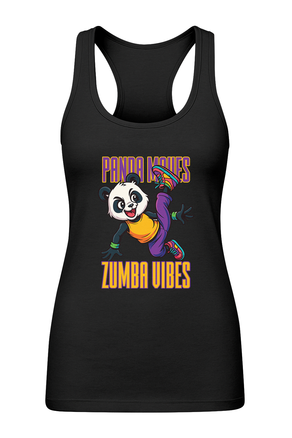 Panda Moves Zumba Vibes - Women's Tank Top