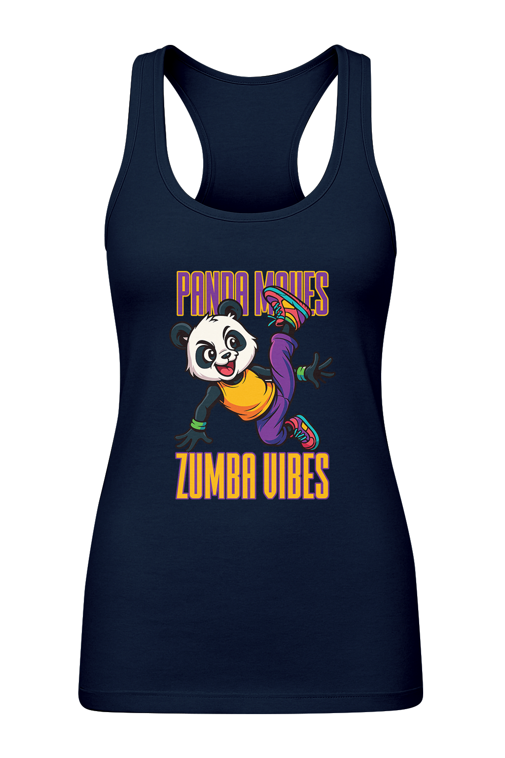 Panda Moves Zumba Vibes - Women's Tank Top