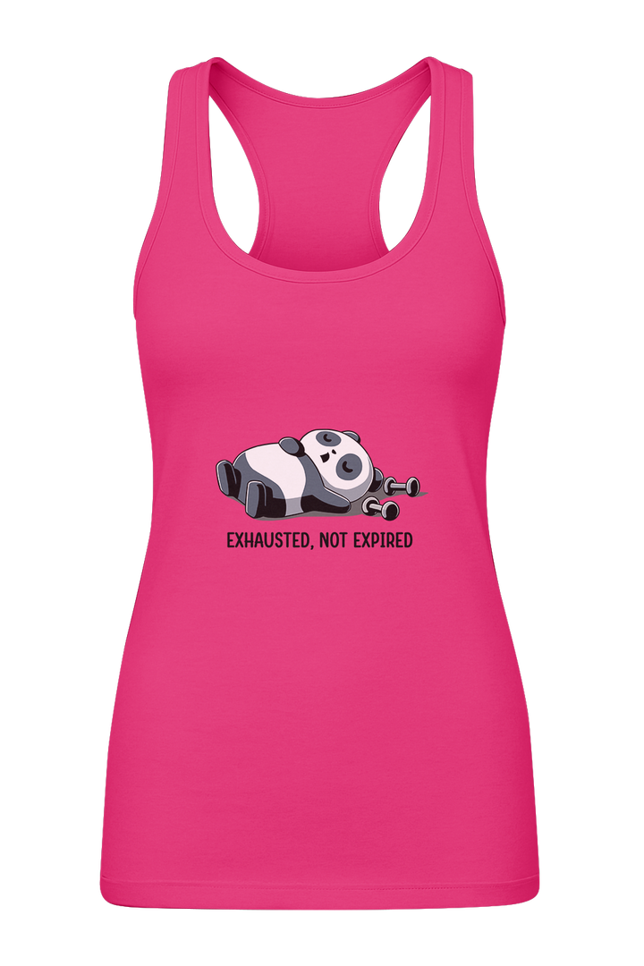 Exhausted, Not Expired - Women's Tank Top