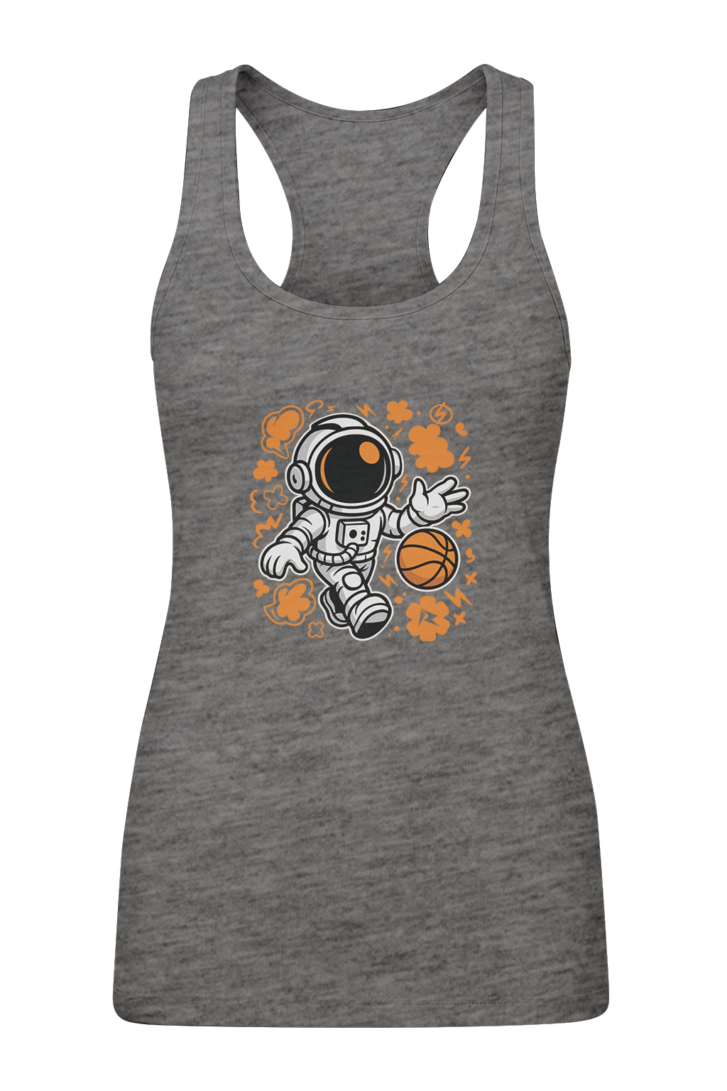 Cosmic Crossover Astronaut Basketball - Women's Tank Top