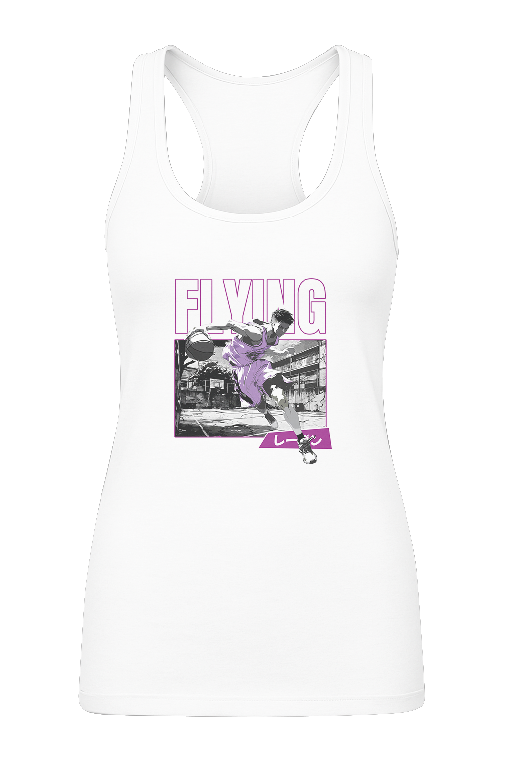 Flying Basketball Anime - Women's Tank Top