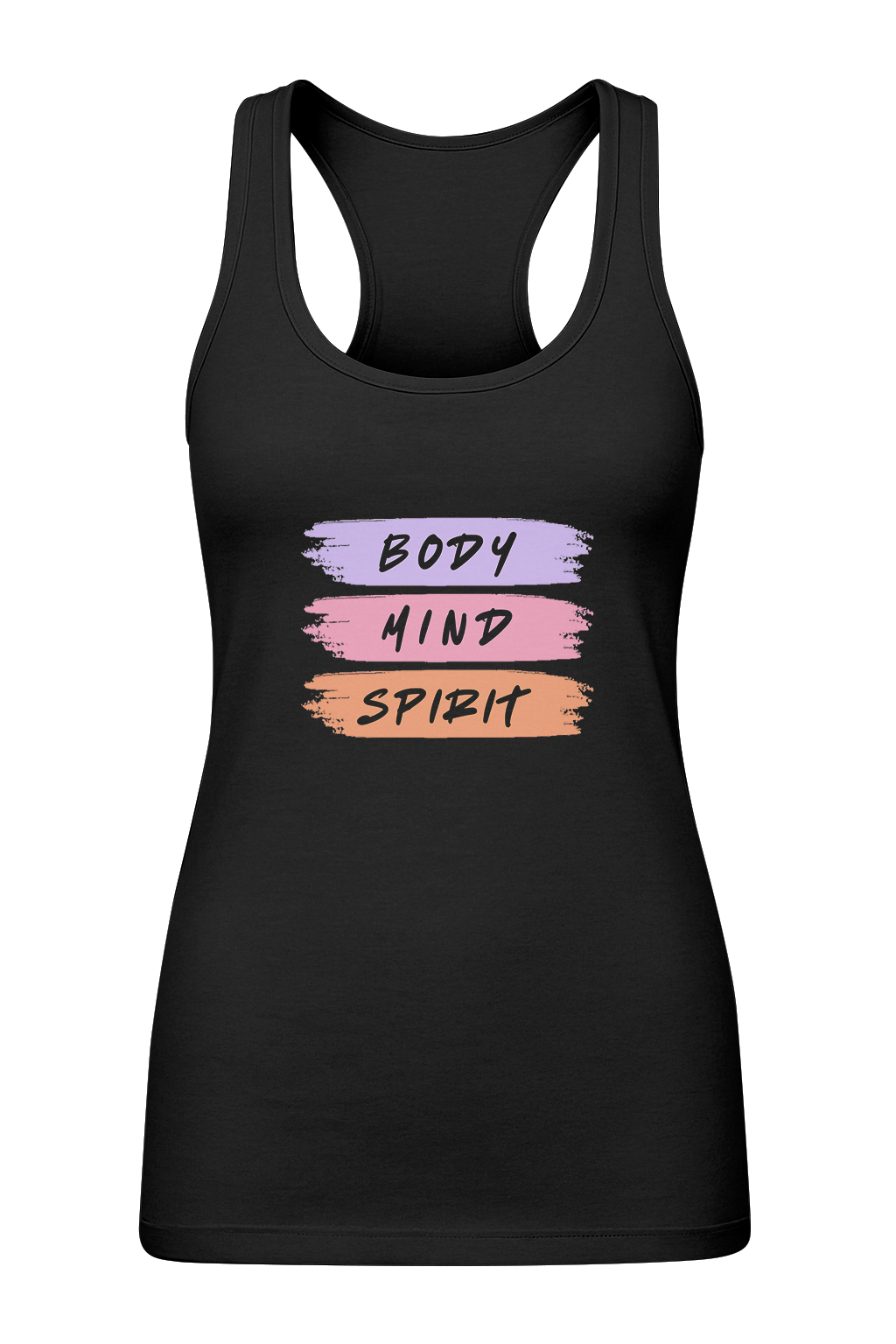 Body Mind Spirit Graphic Tank Top