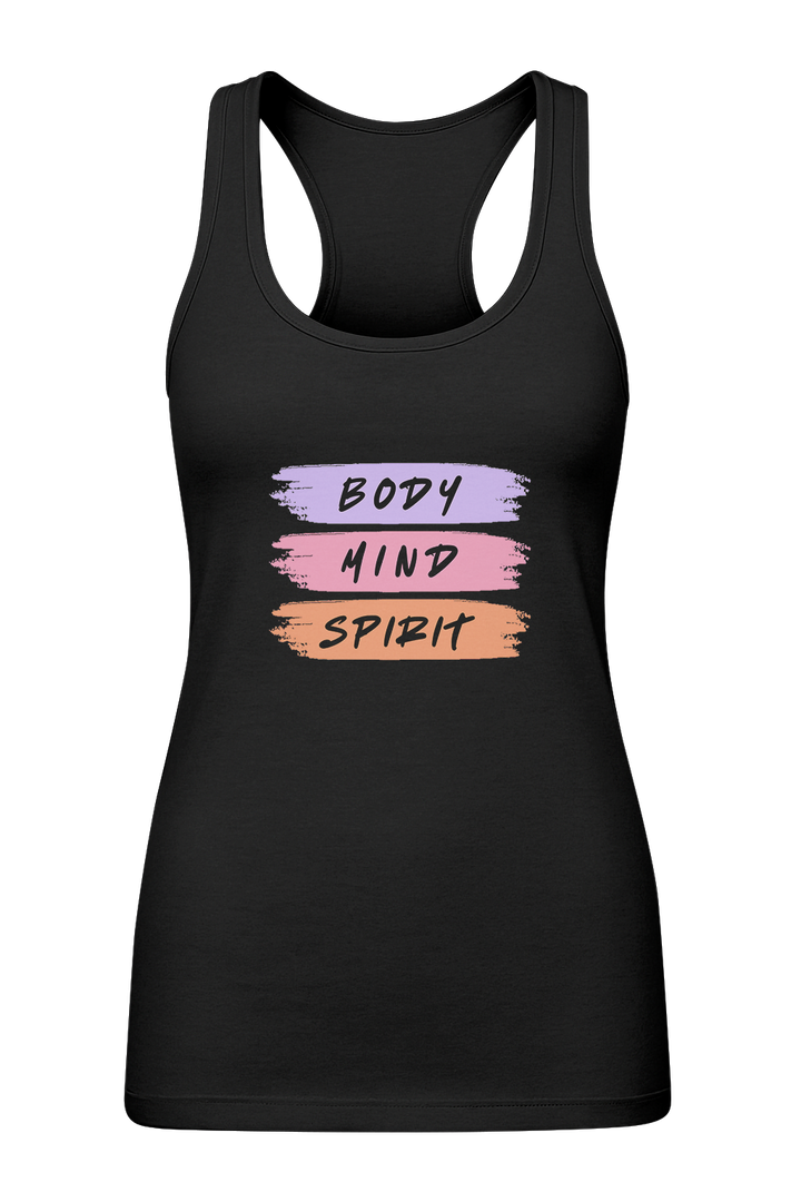 Body Mind Spirit Graphic Tank Top